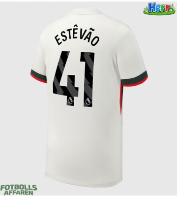 Chelsea Estevao Willian #41 Bortatröja 2025-26 Kortärmad